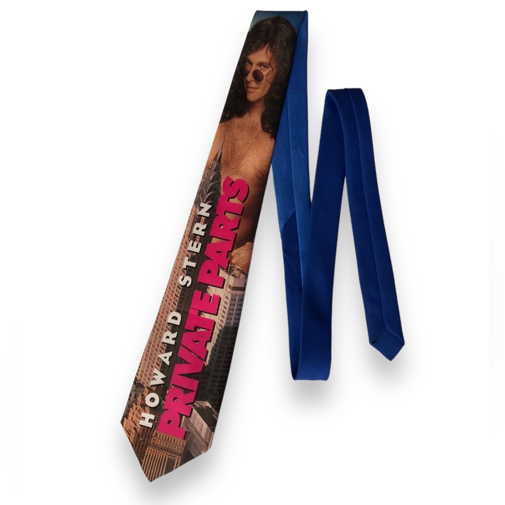 HOWARD STERN ‘Private Parts’ Promotional Tie VINTAGE 90s